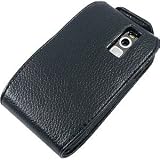 Flip Cover Skin Case for BlackBerry Curve 8300 8310 8320 8330, Black