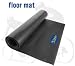 Kinetic Rubber Trainer Mat N/A Black