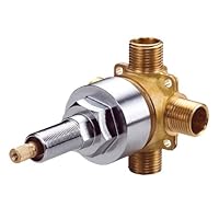 Danze D130000BT Single Handle 4-Port Shower Diverter Valve