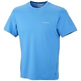 Columbia Mens Total Zero Short Sleeve Tee, Hyper Blue, XX-Large