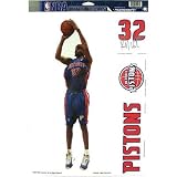 Detroit Pistons Rip Hamilton Removable Car Truck Window Wall Decal Set (4)