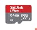 SanDisk Ultra 64 GB MicroSDXC Class 10 UHS-1 Memory Card with Adapter (SDSDQU-064G-AFFP-A)