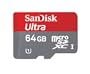 SanDisk Ultra 64 GB MicroSDXC Class 10 UHS-1 Memory Card with Adapter (SDSDQU-064G-AFFP-A)