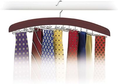 Closet Accessories 24 Tie Hardwood Hanger