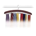 Closet Accessories 24 Tie Hardwood Hanger