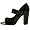 Two Lips Women's Decco Mary Jane Pump,Black,8 M US