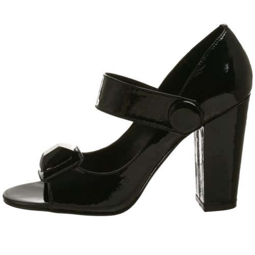 Two Lips Women's Decco Mary Jane Pump,Black,8 M US