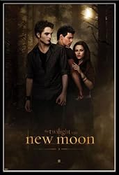The Twilight Saga: New Moon - Framed Movie Poster (Advance) (Size: 27" x 39") (Black Plastic Frame)