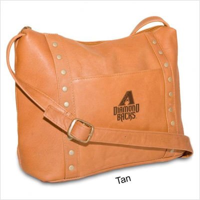 MLB Texas Rangers Black Leather Women's Top Zip Handbag