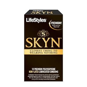 Lifestyles Skyn Polyisoprene Condoms, 12-count
