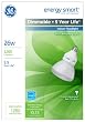 GE Lighting 21716 26-Watt 1260-Lumen CFL (90-Watt Replacement) R40 Dimmable Flood Light Bulb, Frosted