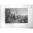 BIBERATION OF THE BOND SERVANTS ANTIQUE PRINT RELIGION