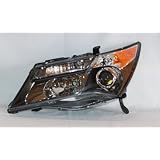 2007-2009 ACURA MDX BASE; TECH AUTOMOTIVE REPLACEMENT HEAD LIGHT LEFT TYC 20-6846-01 by TYC