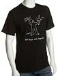 Jack Link's Apparel Black Messin with Sasquatch, Large T-Shirt