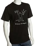 Jack Link's Apparel Black Messin with Sasquatch, Medium T-Shirt