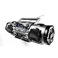 Karcher RR 512 Radio Boombox (Doppelkassettendeck, CD-/MP3-Player, USB 2.0)
