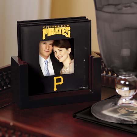 Pittsburgh Pirates Photo Coaster Set