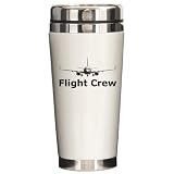Flight Crew Travel Mug Aviation Ceramic Travel Mug by CafePress