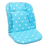 Nice Days（ナイス　ディズ）　超やわらか　ベビーカー チャイルドシート　ベビーカーマット (ブルー)