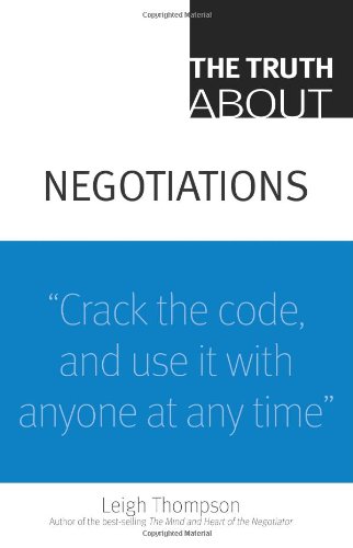 The Truth About Negotiations Book Image