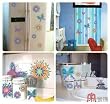 Home Decor Mural Art Wall Paper Stickers - Butterflies and stars IHS-301A