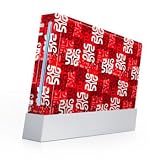 Nintendo Wii Skin and Matching controller skin Swanky Red