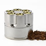 Cool88 Revolver Gun Bullet Cylinder Shap 3 Pieces Metal Pollen Herb Spice Grind Grinder