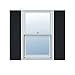 Ekena Millwork LJ3C10X03200BL Lifetime Vinyl, Custom Three Board Joined, Board-n-Batten Shutters, w/Shutter-Loks (Per Pair), 10 1/2" W x 32" H, Black