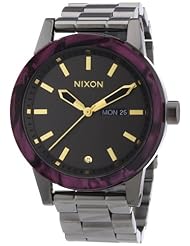 Nixon A263-1345 Ladies The Spur Gunmetal Velvet Watch
