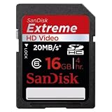 SanDisk SecureDigital High Capacity Card Extreme Video HD 16GB