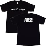 Superman Daily Planet Press Mens T-Shirt, Small