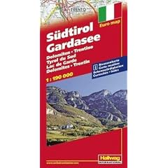 South Tyrol/Lake Garda/Dolomites/Trentino: With Touring Information (Road Map)