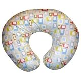 Boppy Bare Naked Pillow with Contemprary Squares... by Boppy