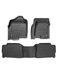 Automotive Parts and Accessories: 2012-2013 Dodge Ram Truck 2500/3500 Crew Cab Black Weathertech Floor Liner (Full Set) [With Driver and Passenger-Side Floor Hooks] - WeatherTech