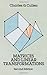 Matrices and Linear Transformations: Second Edition (Dover Books on Mathematics)
