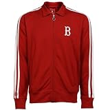 Antigua Boston Red Sox Red Amsterdam Full Zip Track Jacket