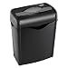 Office Products : Aurora 6 Sheet Light Duty Crosscut Shredder - Black (AU670XA)