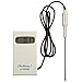 Hanna Instruments HI 98509 Checktemp 1C Thermistor Thermometer, with Stainless Steel Probe and 1m Cable, -50.0 to 150.0 degrees C, + or - 0.3 degrees C (from -20 to 90 degrees C), + or - 0.5 degrees C (outside), 4.2" H x 2.3" W x 0.7" D