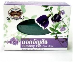 Abhaibhubejhr Anchan Flower soap 100g. ( Hot Items ) by kijakarn