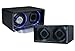 Black Leatherette 2 Watch Winder With Blue LED Lights With 4 Program Settings.,Diplomat