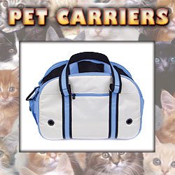 NEW SOFT SIDED NYLON PET CARRIER - GREAT FOR SMALL PETS