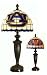 Traditions Artglass AUB500 Auburn Collegiate Tiffany Desk Lamp,