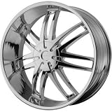 Helo HE868 22x9.5 Chrome Wheel / Rim 5x5 & 5x5.5 with a 15mm Offset and a 78.10 Hub Bore. Partnumber HE86822935215