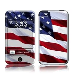 Patriotic Design Apple iPod Touch 1G (1st Gen) Protector Skin Decal Sticker