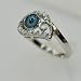 Silver & Cz Evil Eye Ring (6)