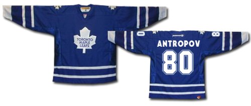 Buy ANTROPOV #80 Toronto Maple Leafs CCM 550 Series Replica NHL Hockey Jersey (NHLPA Certified Custom...