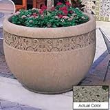 Wausau Tf4229 Round Planter - Weatherstone Glass C14 48x35 Wausau Tf4229 Round Planter - Weatherstone Glass C14 48x35