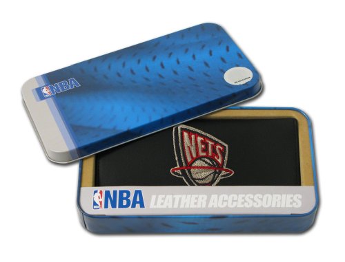 New Jersey Nets Embroidered Checkbook