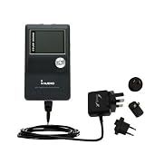 International Wall / AC Charger for the Cowon iAudio X5 - Gomadic Brand w/ TipExchange Technology