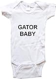 GATOR BABY - FLORIDA BABY - State Series - White, Blue or Pink Onesie / Baby T-shirt